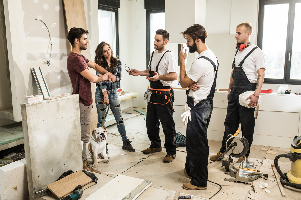 aménagement salle industrielle Construct time